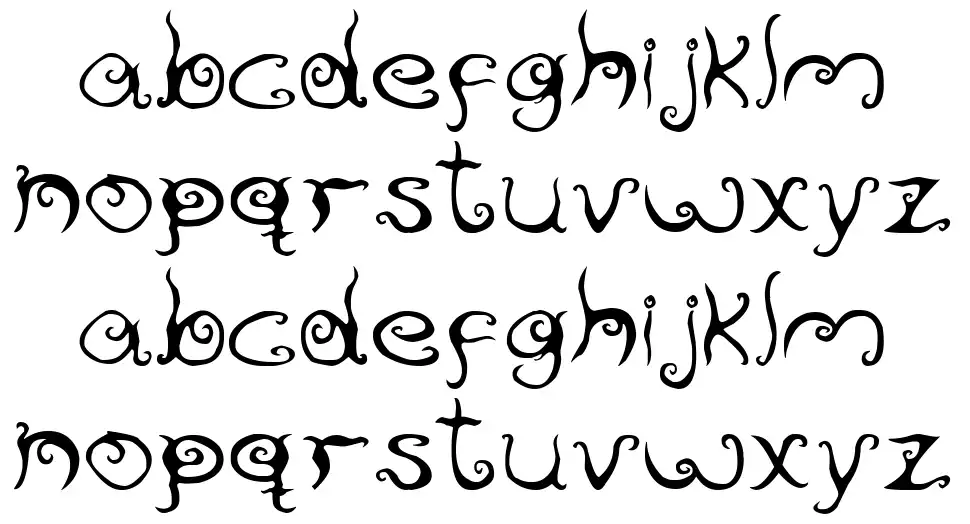 Reservoir Inkfont specimens