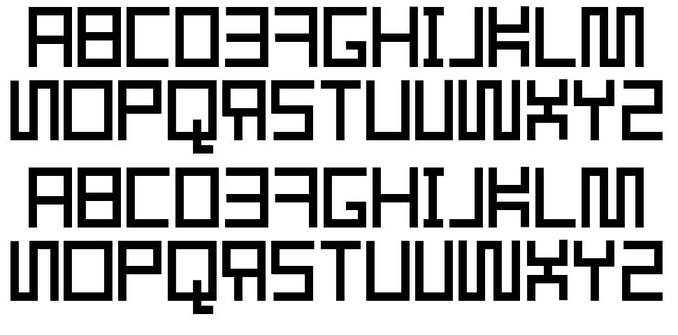 Resgare font specimens