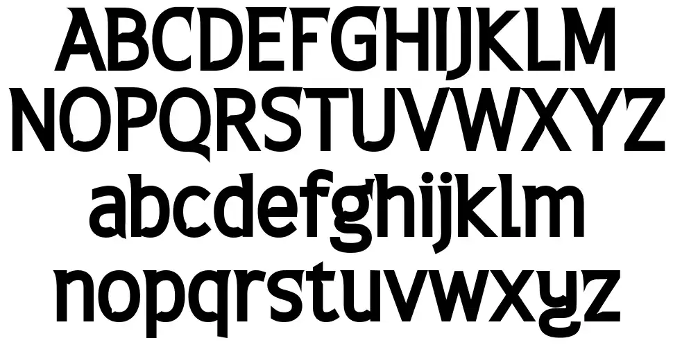 Restrict Font By Twinletter FontRiver