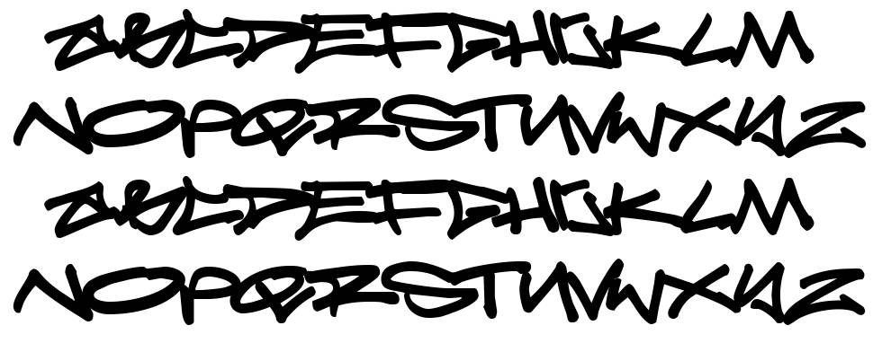 Reticulum 3 font specimens
