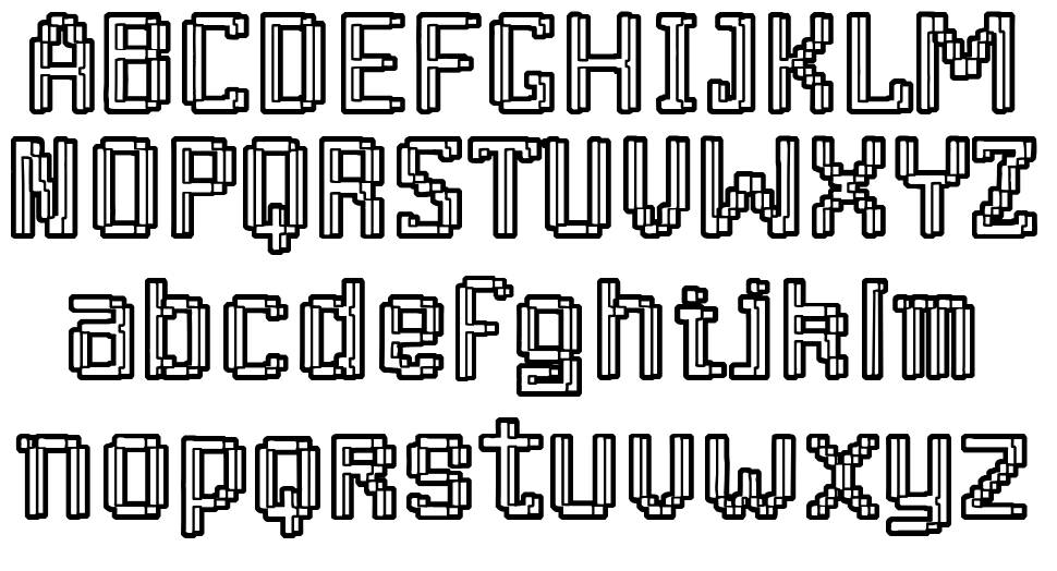 Retro Arcade Club font Örnekler