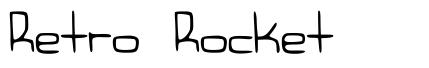 Retro Rocket font