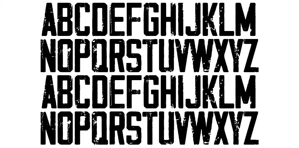 Retro Teamfont specimens