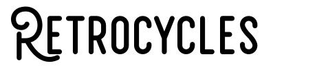 Retrocycles шрифт