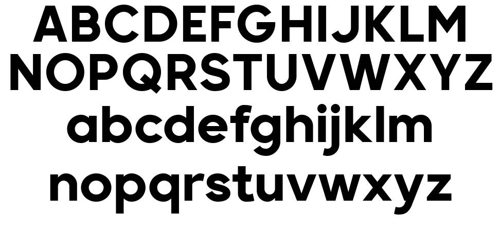 Retroica font Örnekler
