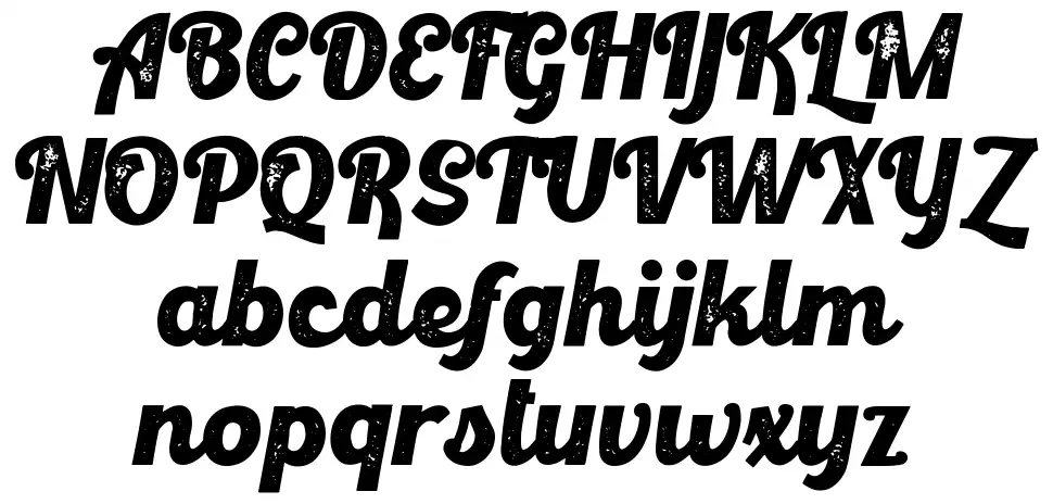 Retroking font Örnekler