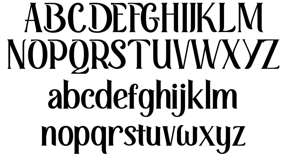 Retrophilia font Örnekler