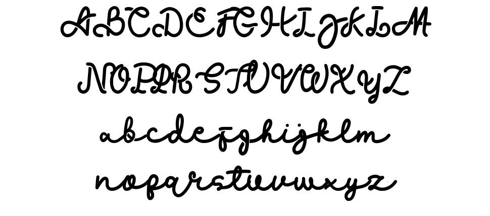Retropia font Örnekler