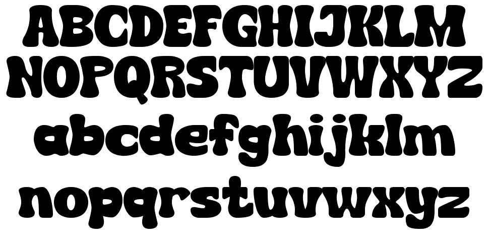 Retropulse font Örnekler