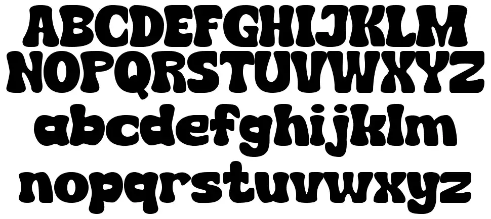 Retropulsefont specimens