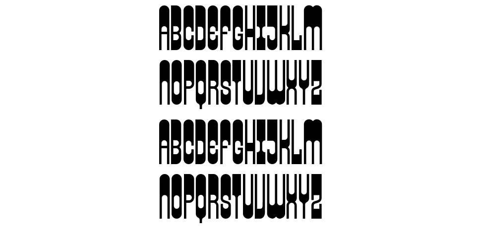Retrosonic 字形 标本