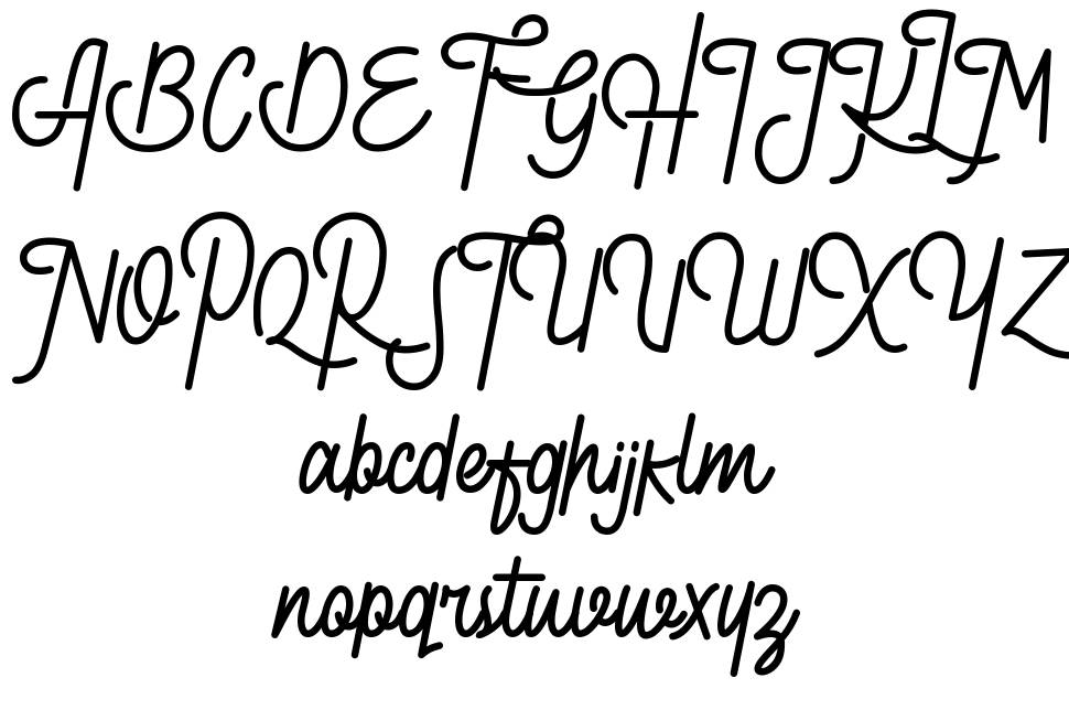 Retroville font Örnekler