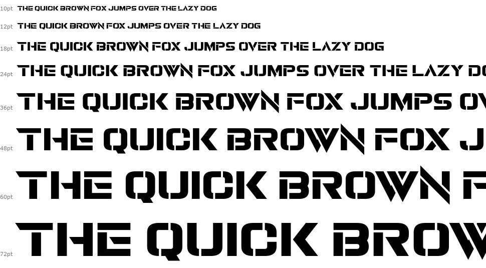 Revamped font Waterfall