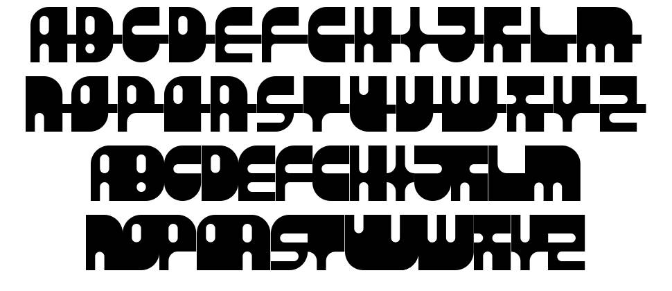 Revidendum font specimens