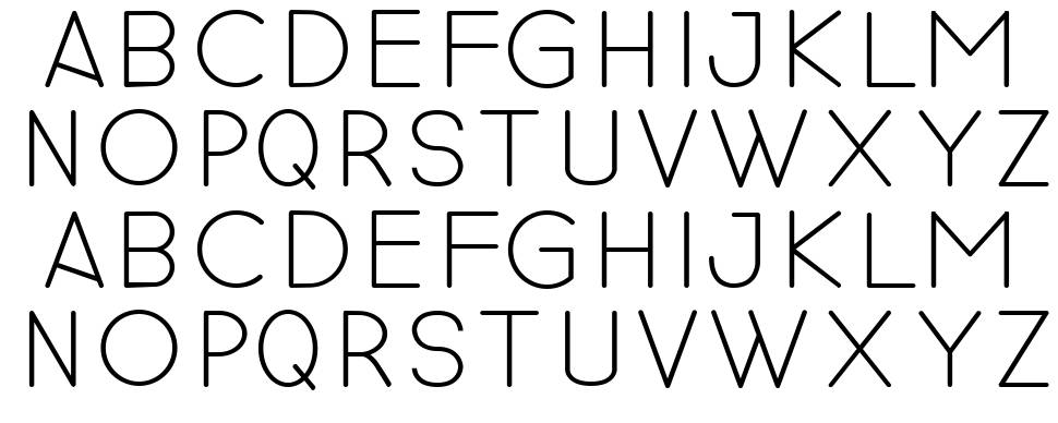 Revilo San font Örnekler