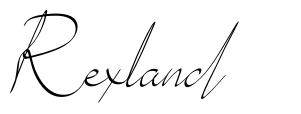 Rexland font
