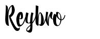 Reybro шрифт