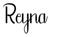 Reyna czcionka