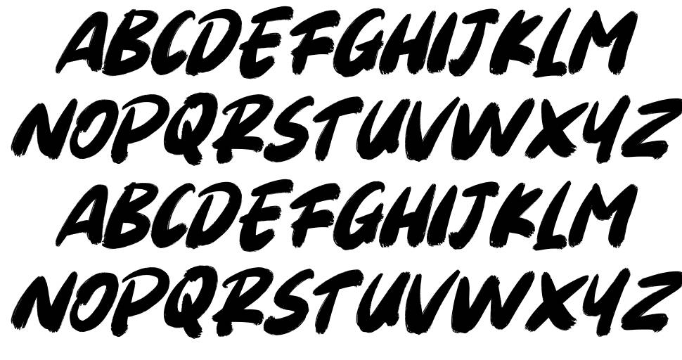Rhodeport font specimens