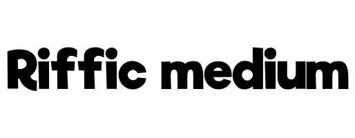 Riffic medium