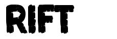 Rift шрифт