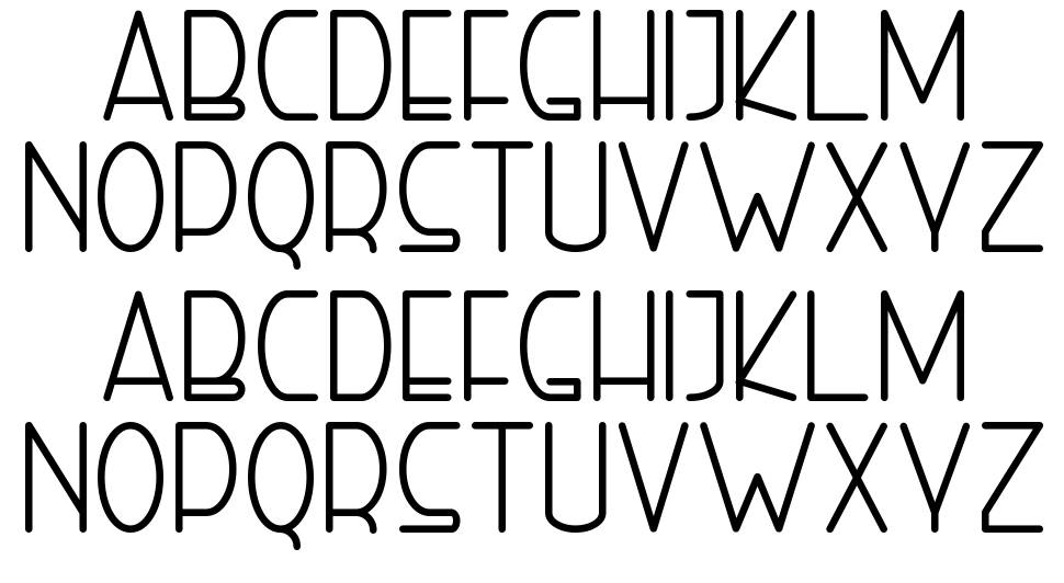 Right Hand font Örnekler