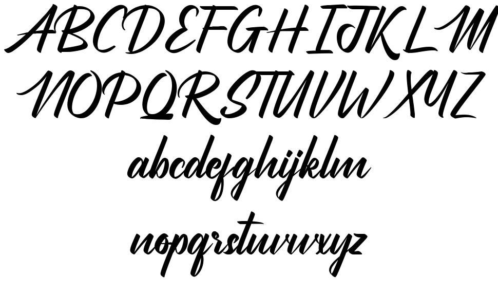 Rightism font by Calligraphy Fonts | FontRiver