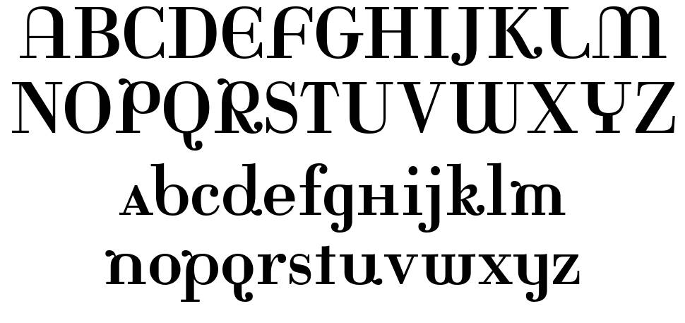 Rina-Regular font Örnekler