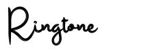 Ringtone шрифт