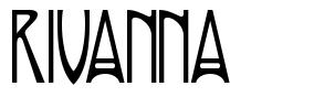 Rivanna шрифт