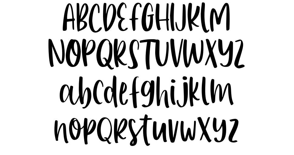 Riveria font Örnekler