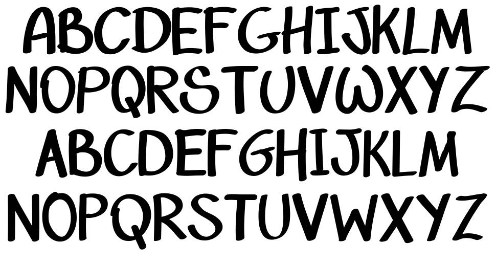 Rizzetto Script font specimens