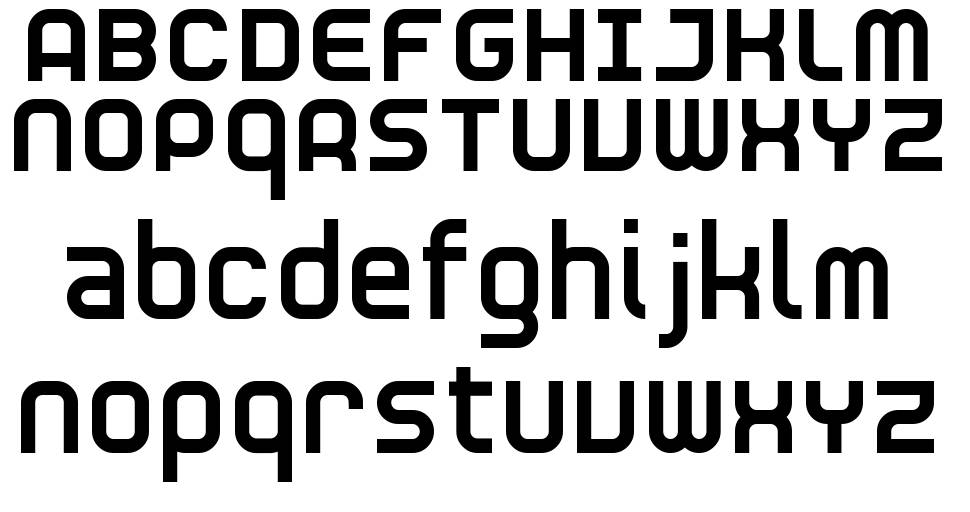 RNS Serial font Örnekler