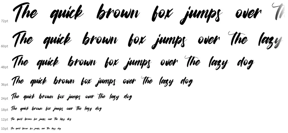 Roadisticfont waterfall