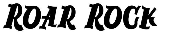 Roar Rock フォント