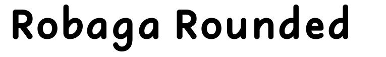Robaga Rounded font
