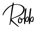 Robb schriftart