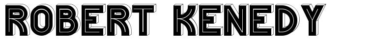 Robert Kenedy font