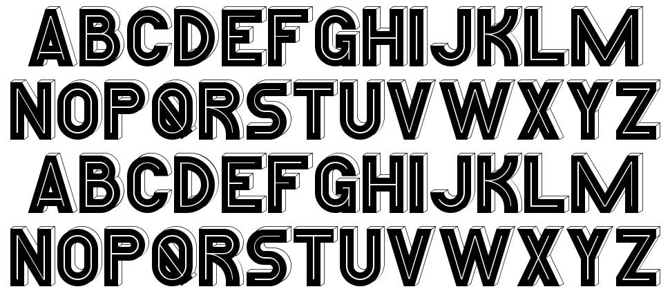 Robert Kenedy font specimens