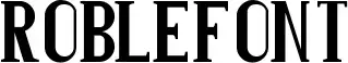 Roblefont