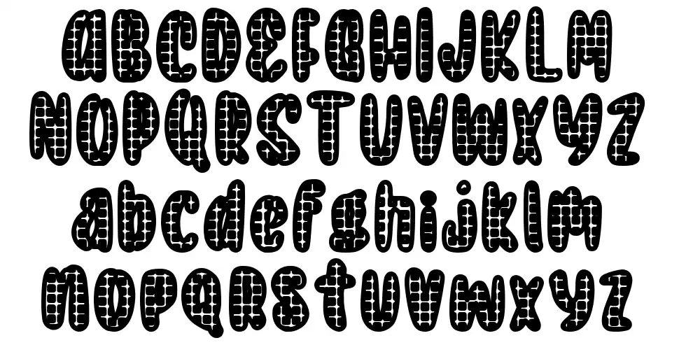 Roboboy font specimens