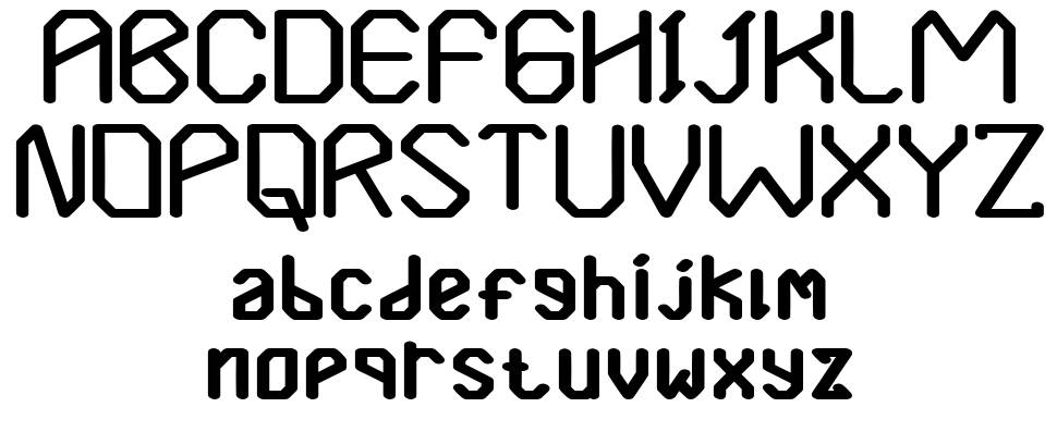 Roboday font Örnekler