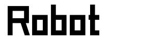 Robot font