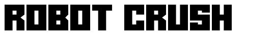 Robot Crush 字形