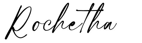 Rochetha шрифт