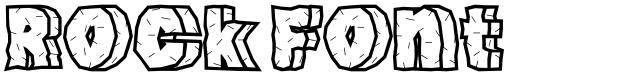 Rock Font