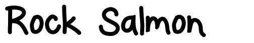 Rock Salmon шрифт