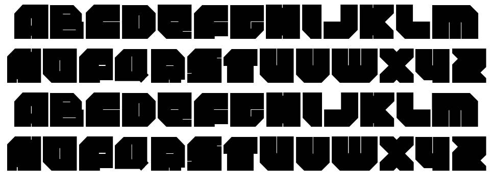 Rockdafonkybit font specimens