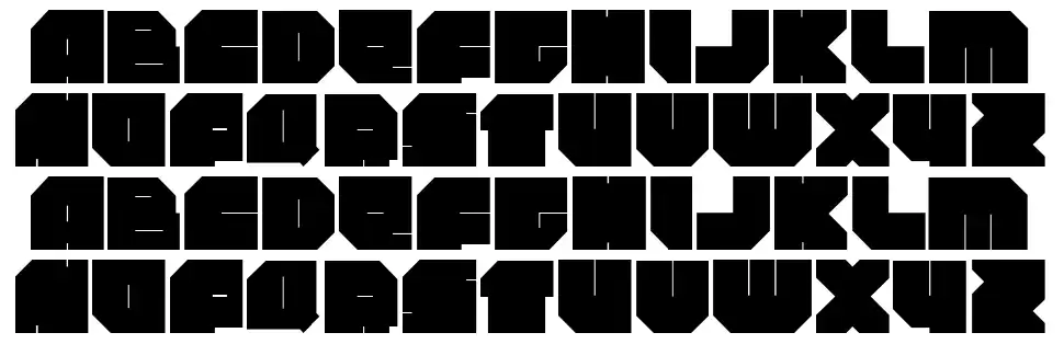 Rockdafonkybit font specimens