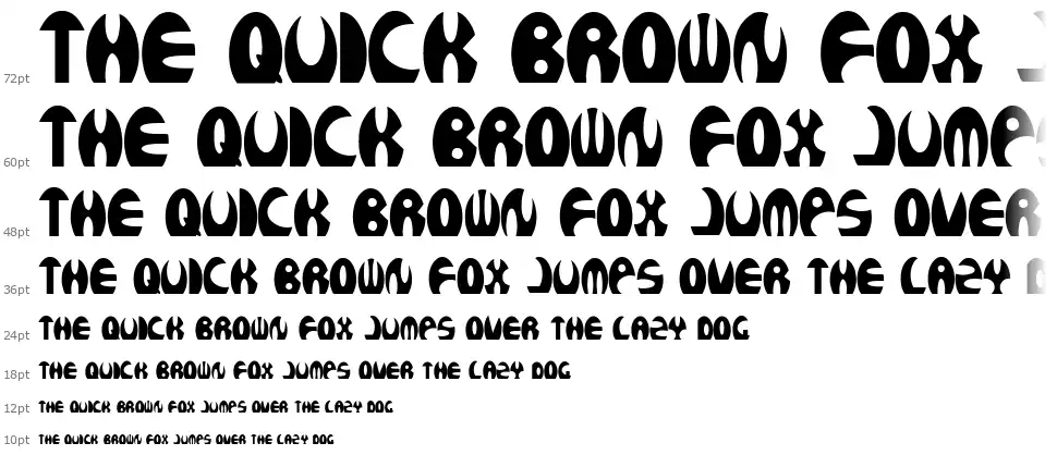 Rocketbossfont waterfall